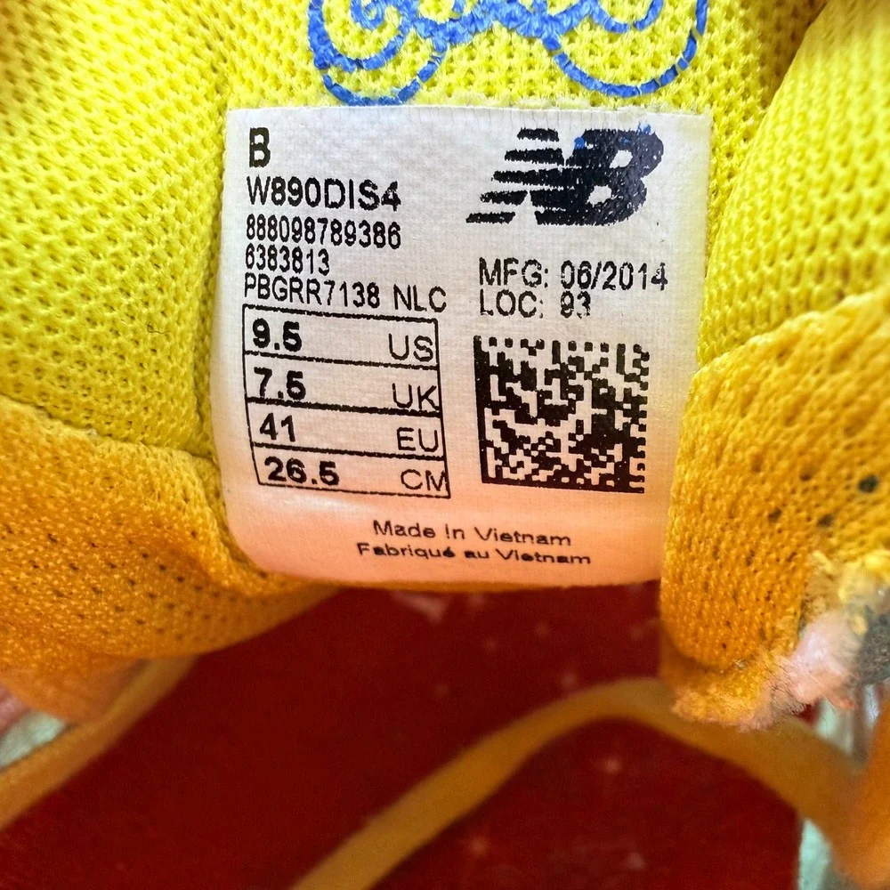 New Balance 890v4 runDisney Cinderella Running Shoes W890DIS4 Womens 9.5